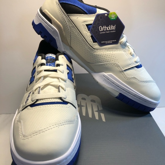 New Balance 550 Men’s 10.5 White Blue NWT OG Box - Picture 8 of 11